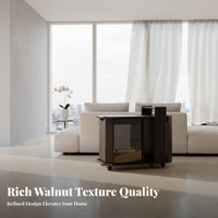 Movable billowing shapeShaped Side Table Light Luxury Aesthetic Household Furnishing Modern design for Apartment Dwellers
