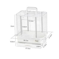Parrot Enclosure Wire Rods Pet Housing Easy to Clean for Outdoor