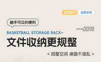 Office Desk File Rack Thickened Folder Book Storage Box Iron Art Bookshelf Simple Vertical Bookend