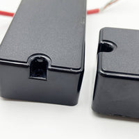 2 Pieces Electric Bass Pickups Humbucking Twin-windingCoil Pickups 4-Conductor Pickup with Screws and for Custom Guitar Build