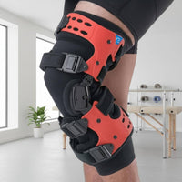 Multi-Angle Adjustment ROM Knee Brace Side Stabilizers Adjustable Knee Immobilizer Stabilizing Straps