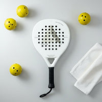 Carbon Fiber Padel Racket Shock Absorbing Pickleball Paddle Effortless Swing
