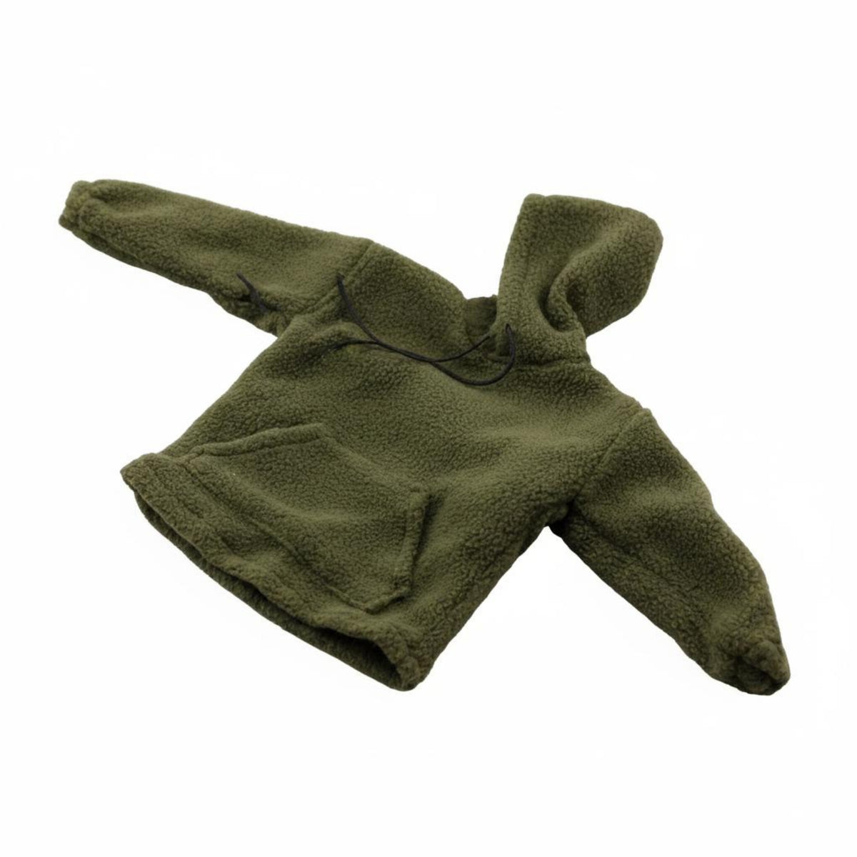 1:6 Scale Figure Hoodie Fleece-Like Pullover Hoodie Soft-Textured Surface Mini Sweatshirt Loose Fit