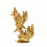 Eagle Figurine Resin Eagle Statue Sculpted for Living Room