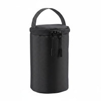 Gas Canister Storage Bag Cylindrical Propellant Canister Bag Zippered Carry Case for Campers, Backpackers, Outdoor Cooking, Travel