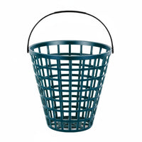 Golf Ball Picker Basket Easy to Carry Golf Practice Ball Basket opening Grid Design Training Gear for Driving Range