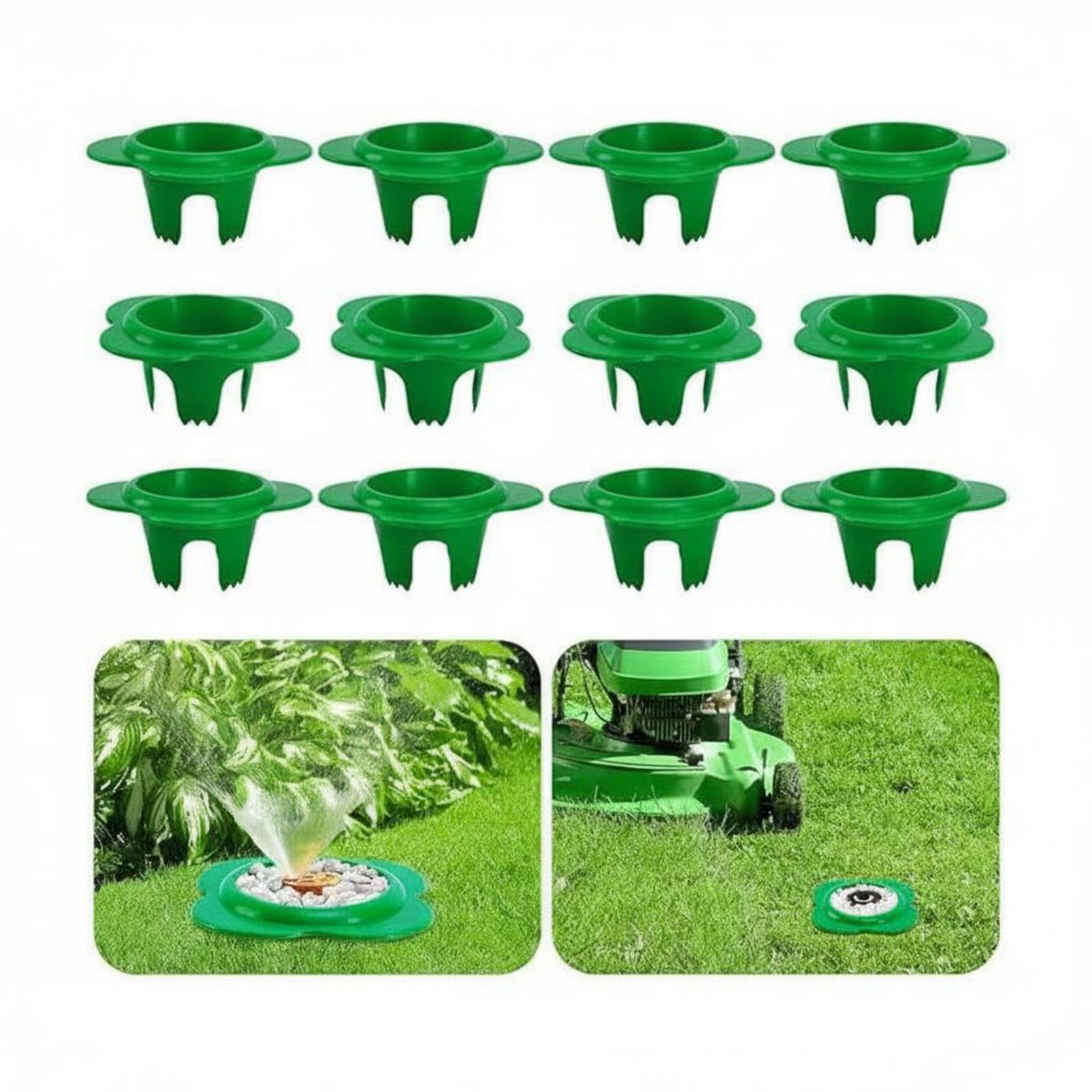Lawn Sprinkler Head Protector Weather Resistant Sprinkler Head Protector
