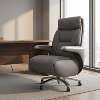 Executives Office Chair Padded Reclining Office Chair Upholstered