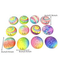 12 Pieces Stress Relief Bao Bun Squishy Sensory Bun Squishy Satisfying PU Press Toy Compact for Students