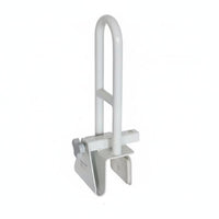 Bathtub Grab Bar Tool Installation Clamp-on Tub Grab Bar Heavy Duty Tub Side Rail for Women Individuals