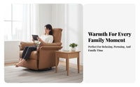 Electric Recliner Adjustable Recline Powered Single-Person Recliner Multi-Functional single-button Control for Seniors, Bedroom