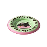 Cooling Bed with Raised Rim Round for Warm Weather, Cats