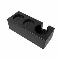 Espresso Tamping Station Sturdy ABS Material 3-Slot Espresso Organizer for Cafe