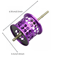 Aluminum Spool Light Lure Casting   Reel Spool Low Line Twist Outdoor Tackle for Anglers