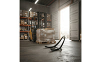 Container Unloading Drag Hook Triangular Drag Hook with Lifting Strap Anti-Slip for Warehouse Workers