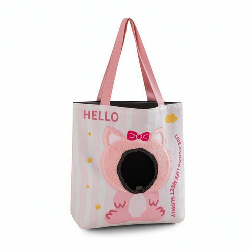 Pet Carrier Tote Lightweight Canvas Pet Bag Soft for Young Dogs
