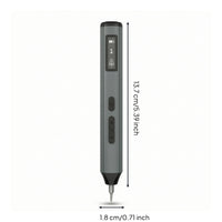 Electric Screwdriver with Digital Display Lightweight for Technicians, Hobbyists