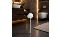 Soft Toilet Brush Easy to Drain Moisture Water Toilet Brush for Hotel, Bathroom