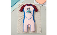 Kids 2mm Thermal Swimsuit Jellyfish Protection Single Piece Thermal Swimsuit Children's Neoprene Water Guard Flatlock Stitching