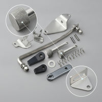 Mechanical Throttle Gear Linkage Kit Metal Hardware Long-Lasting for Engine Control Conversion