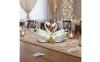 Swan Salt and Pepper Shakers Light Luxury Couple Swan Seasoning Bottle Holder