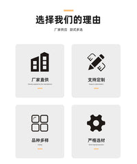 木质餐巾架餐厅厨房直立式抽纸盒乡村复古站立式实木纸巾盒
