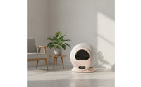 Self-Cleaning Cat Litter Box Electric Automatic Cat Litter Box Pet Supply Easy to Clean Smart for Cats, Apartment, Living Room