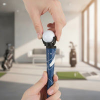 Clip-on Golf Ball Retriever Lightweight Golf Ball Grabber Ergonomic Retriever with Clamp Reinforced for Seniors