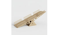 Wooden Climbing Bridge with Guardrails Multi-Scene Toy Car Ramp Track Realistic Toy Car Ramp Easy to Assemble for Hobbyists