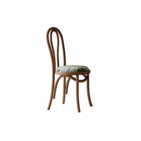 Woven Backrest Chair French Design Dining Seating Nordic Inspired Sturdy Construction for Adults, Kitchen, Bedroom
