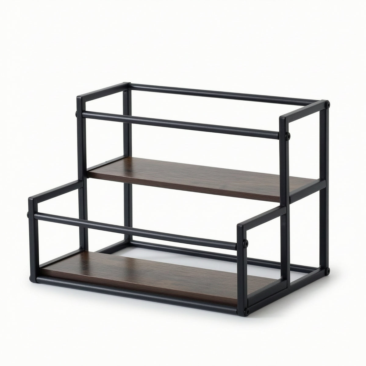 Countertop Seasoning Rack Industrial Countertop Organizer Compact for Kitchen