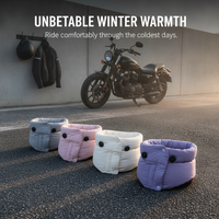 Men's Winter Cycling Neck Warmer - Windproof Thermal Scarf for Motorcycle Riding