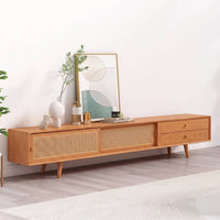Storage Cabinet Solid Wood Wooden Cabinet Fully Assembled Furniture for Living Room, Apartment