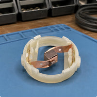 Engine Carbon Brush Holder Assembly Copper Flexible Metal Strip Contacts Vehicle