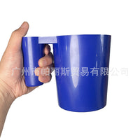 2024跨境新品 泳池清洁工具 化学物质量勺带手柄 水勺 用于泳池