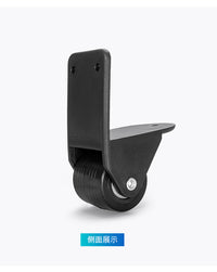 Zhengbo Plastic Right-Angle Wheel with Bearing for Luggage and Speaker
