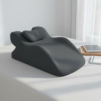 Multi-Functional Ergonomic Prone Sleeping Pillow Versatile Use Ergonomic Prone Pillow Non-Slip Bottom Memory Foam Support Wedge Cushion Removable Washable Cover for Book Readers, Office
