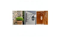 Hanging Bracket Decorative Scroll Plant Hanger Plant Hanger Heavy-Duty Bracket with Scroll Long-Lasting for Gardeners, Garden
