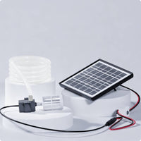 Solar Fountain Pump Compact Mini Submersible Fountain Pump Easy to Clean