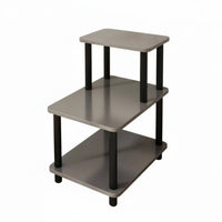 C-Shaped Rolling Table Space-Saving Sofa Desk Modern Design for Students, Adults