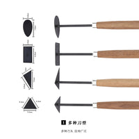 Gypsum Carving Knife for Pottery and Sculpture Tools