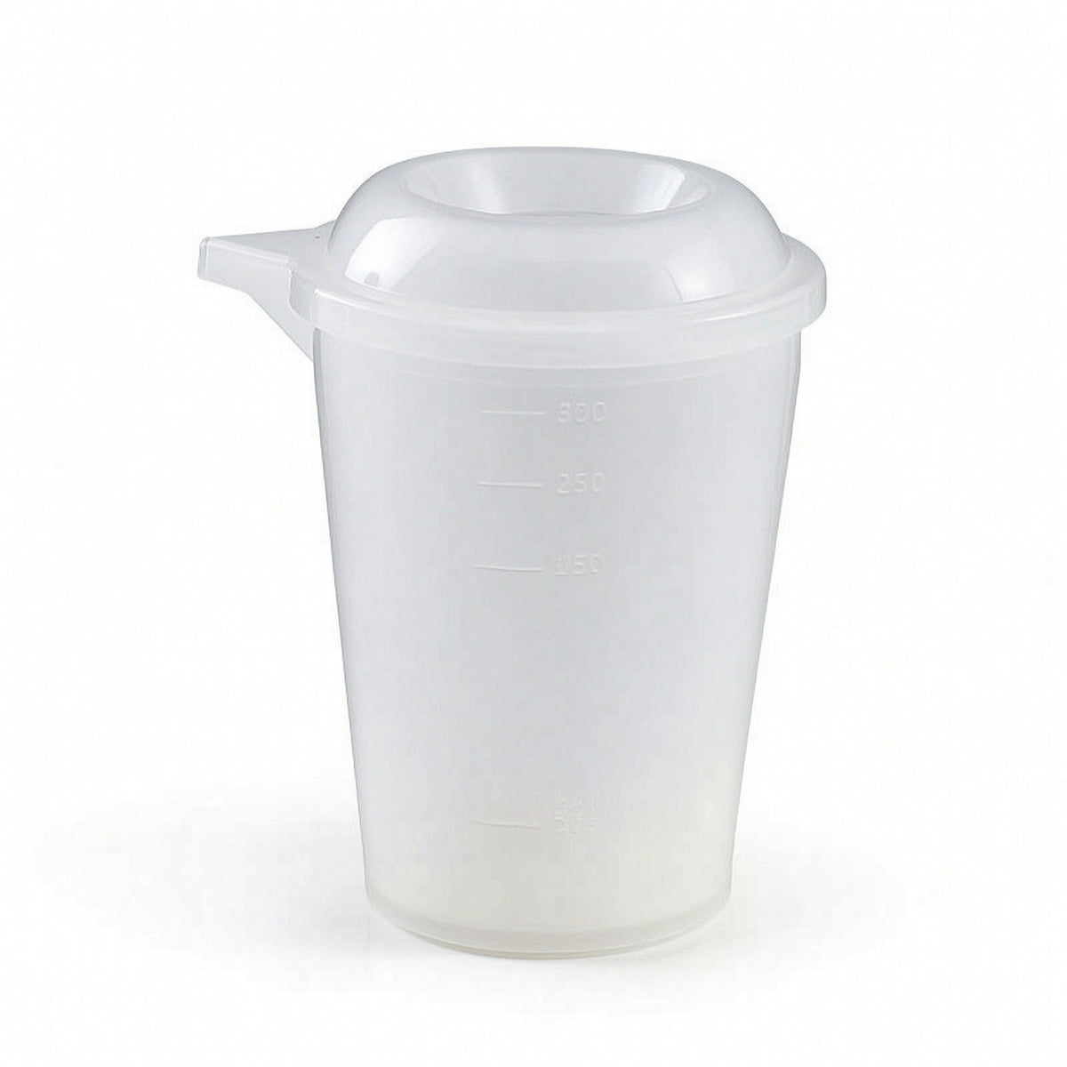 Microwave-Safe Mixing Cup with Lid Bisphenol A-Free-Safe Measuring Cup with Lid Translucent Measuring Jug with Spout Graduated for Home Bakers, Coffee Lovers, Kitchen