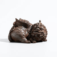 Antique Cast Iron Mythical Beast Figurine