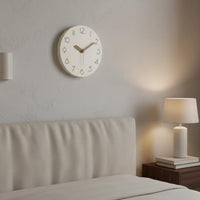 Silent Quartz Wall Clock Non-Ticking Modern Minimalist Clock Easy to Read
