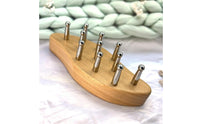 Wooden Gua Sha Comb with Steel Pins Travel Friendly Gua Sha Comb Relief for Adults
