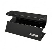 Black Steel Storage Bracket Punched Holes Sheet Metal Bracket Wall-Mounted