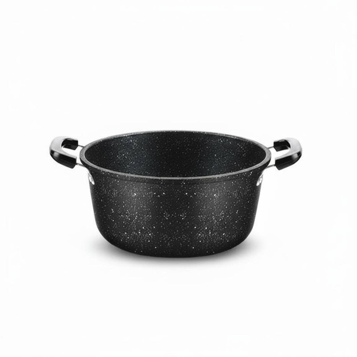 Induction Compatible Non-Stick Soup Pot Easy to Clean Maifan Stone Cooking Pot Thickened Bottom Stockpot for Kitchen