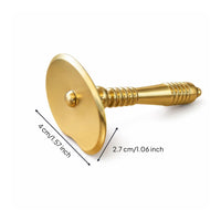 Lustrous Finish Brass Gua Sha Tool Brass Gua Sha Board Compact