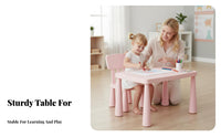 3 Pieces 3-Piece Toddler Seating Group Rounded Edges for Kindergarten, educators