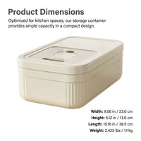 Food Storage Containers Airtight, kitchen organizer food storage containers, stackable food storage  - Image 3